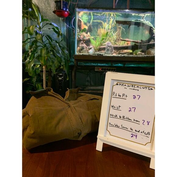 Vintage Spencer Douglas barn chore coat tan canvas with flannel lining size 2xl - Picture 8 of 12